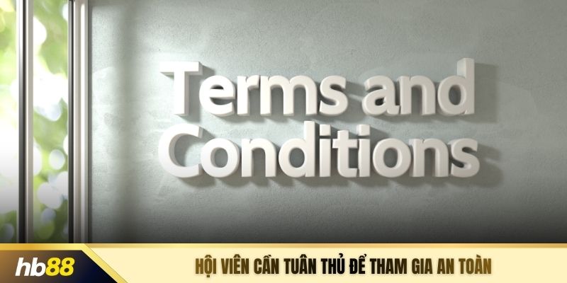 Hội viên cần tuân thủ để tham gia an toàn